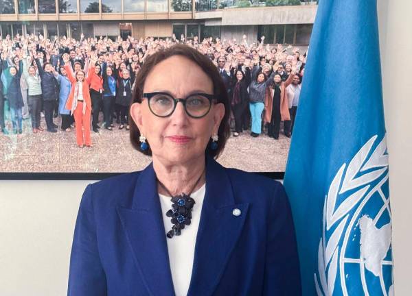 La carrera hacia la Secretaría General de la ONU ha arrancado y la economista Rebeca Grynspan, exvicepresidenta de Costa Rica, responsable de organismos internacionales y quien incluso medió entre países en guerra, aspira a ocupar el cargo para adaptar la organización a los tiempos que se viven. FOTO -EFE/ Isabel Saco