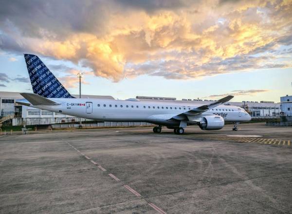 Canadá es el segundo mercado emisor de turistas hacia Costa Rica, aportando más de 260.000 viajeros anuales por vía aérea. FOTO PORTER AIRLINES /X