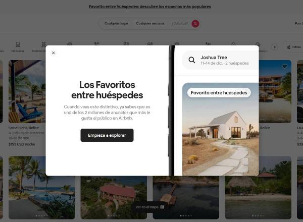 <i>Por ahora, las enormes necesidades de vivienda para los Juegos Olímpicos de París 2024 tienen los intereses de la ciudad alineados con los de Airbnb. CAPTURA PANTALLA WEB AIRBNB</i>