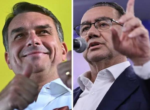 <i>El psiquiatra y escritor Augusto Cury (foto derecha), del partido Avante, que consiguió el 2,89% de los votos, equivalentes a 3,45 millones de sufragios ofreció su apoyo a Bolsonaro. (Fotos: EFE)</i>