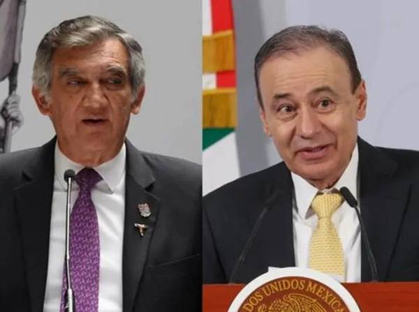 Los gobernadores morenistas Américo Villareal (Tamaulipas) y Alfonso Durazo (Sonora), serían los dos nuevos gobernadores en la mira de la Casa Blanca. (Foto: Cuartoscuro)