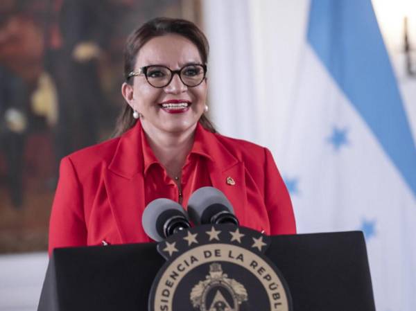 <i>Xiomara Castro, presidenta de Honduras</i>