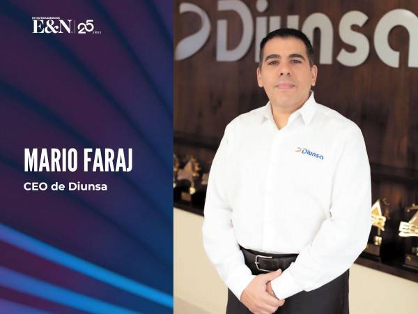 <i>Mario Faraj, CEO de Diunsa</i>