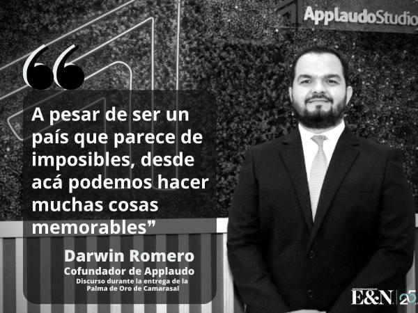 Darwin Romero, fiel creyente en el talento digital que tiene El Salvador
