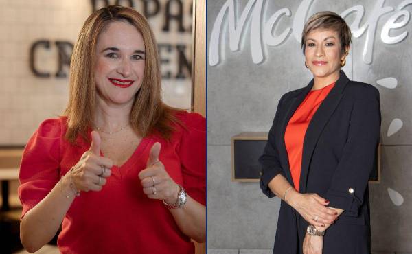 Liz Marie Romero Márquez, gerente divisional de Calidad, Food Safety &amp; Compliance para la División Norte de Latinoamérica, y Marcy Bolaños, gerente de Operaciones de Arcos Dorados Costa Rica.