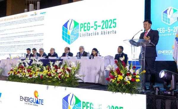 Guatemala lanza la licitación de energía más grande de su historia
