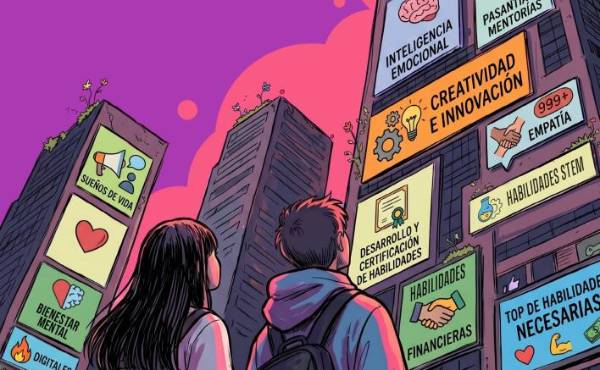<b>Más del 60% de los jóvenes consultados en un estudio de UNICEF considera que a las empresas les importan poco o nada las niñas, niños, adolescentes y jóvenes. (Ilustración UNICEF)</b>