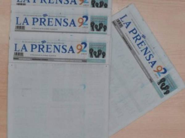 Foto de La Prensa de Nicaragua en Twitter: @laprensa