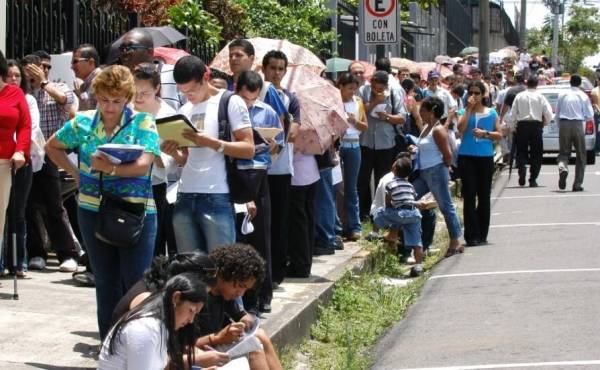 En Costa Rica 4 de cada 5 personas con experiencia laboral no encuentran trabajo