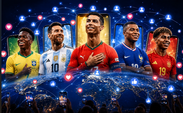<i>Los jugadores de fútbol se han convertido en las plataformas de contenido más poderosas del deporte mundial. Foto de cortesía</i>
