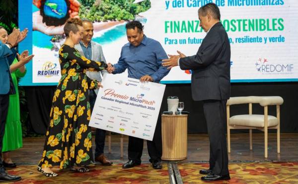 El premio MicroPitch es una iniciativa regional impulsada por la Frankfurt School y la Red Centroamericana y del Caribe de Microfinanzas. Foto cortesía