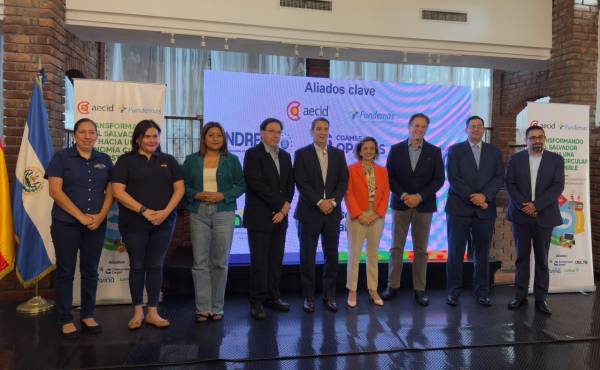 <i>En este esfuerzo, se cuenta con aliados claves para su implementación, entre ellos: Autoridad Nacional de Residuos Sólidos (ANDRES), la Oficina de Planificación del Área Metropolitana de San Salvador (OPAMSS), Fundación AVINA, Latitud R, Productos Alimenticios DIANA, Carvajal Empaques, entre otros. Foto de cortesía</i>