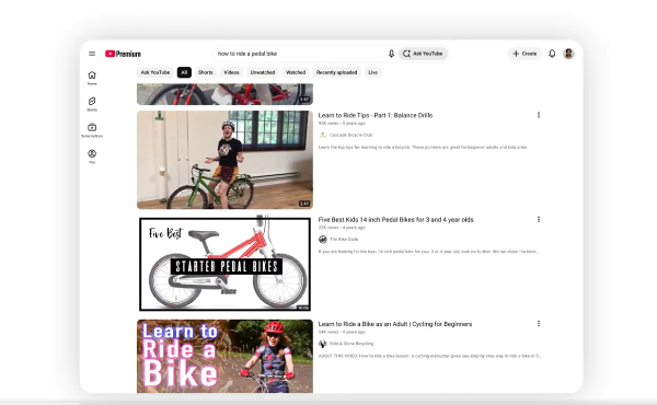<i>Ask YouTube' reimagina por completo la experiencia, haciendo que la información sea mucho más digerible y fácil de navegar. Foto de cortesía</i>