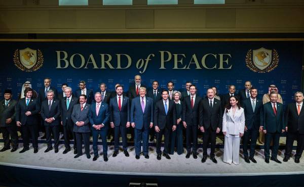 <i>El mandatario estadounidense anunció que su país aportará unos US$10.000 millones a la iniciativa, que creó inicialmente enfocado en resolver el conflicto en Gaza. Foto de cortesía</i>