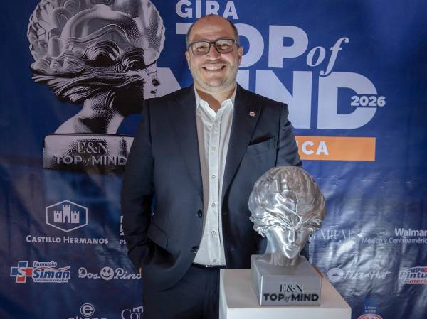 José Alexis Jiménez, gerente de mercadeo de BAC Costa Rica, durante la Gira TOM 2026, en San José, Costa Rica. FOTO MANU MAREINA