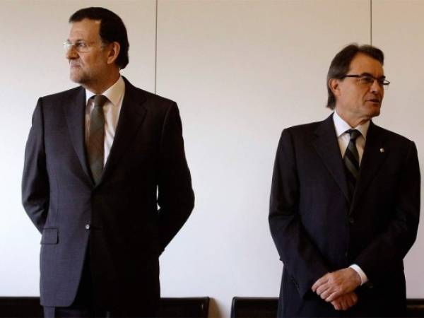 Mariano Rajoy y Artur Mas. (Foto: Archivo)