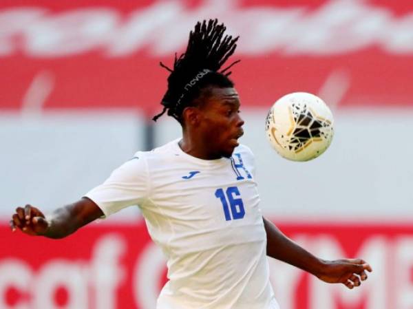 Soccer Football - Concacaf Olympic Qualifiers - Semi final - Honduras v United States - Estadio Jalisco, Guadalajara, Mexico - March 28, 2021 Honduras' Jose Garcia in action REUTERS/Henry Romero