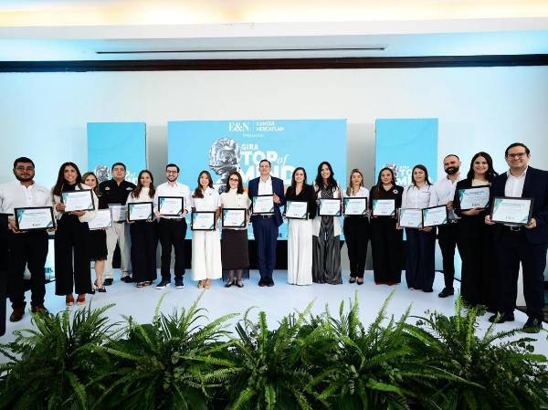 Los Protagonistas del Mercadeo fueron reconocidos en la gala TOM 2026 en San Pedro Sula, Honduras.