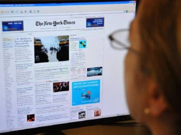 Los anuncios en el diario en internet crecieron por tercer trimestre consecutivo y fueron 17% más altos que en igual trimestre del año pasado. (Foto: AFP).