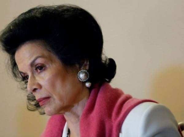 Nicaraguan celebrity and human rights advocate Bianca Jagger, speaks during the release of an Amnesty International's report on the repression measures used by Nicaraguan security forces during clashes with students, in Managua on May 29, 2018. / AFP PHOTO / INTI OCON