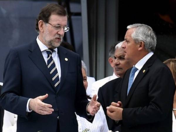 Mariano Rajoy y Otto Pérez. (Foto: Archivo)