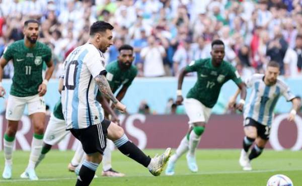 Selección de Argentina se estrella en el debut ante Arabia Saudita