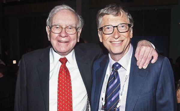 En fotos... Gates y Warren Buffett son amigos que saben divertirse