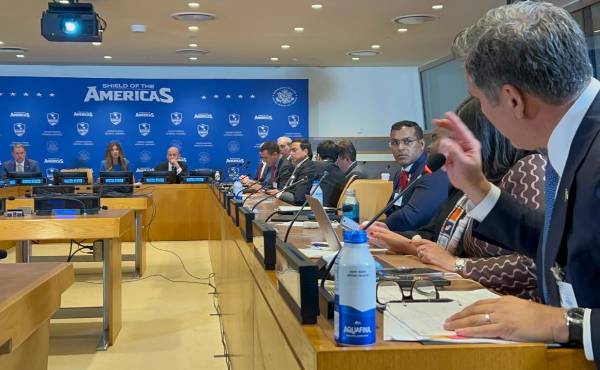 <i>El martes 22 de septiembre se realizó una importante sesión del Escudo de las Américas, convocada por el secretario de Estado de Estados Unidos. Foto de cortesía</i>