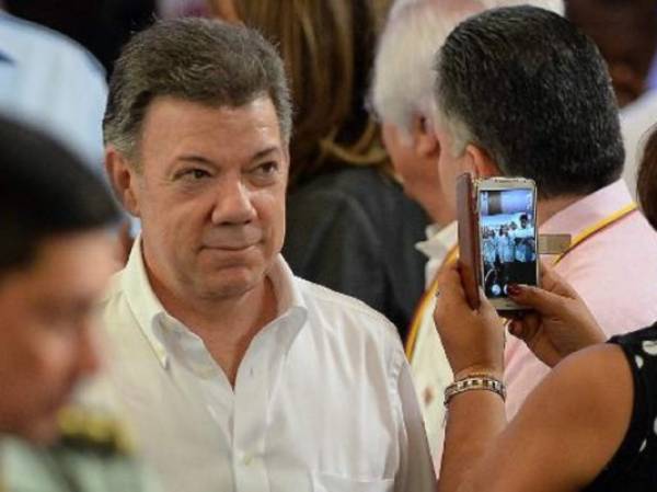 Presidente Juan Manuel Santos. (Foto: AFP)