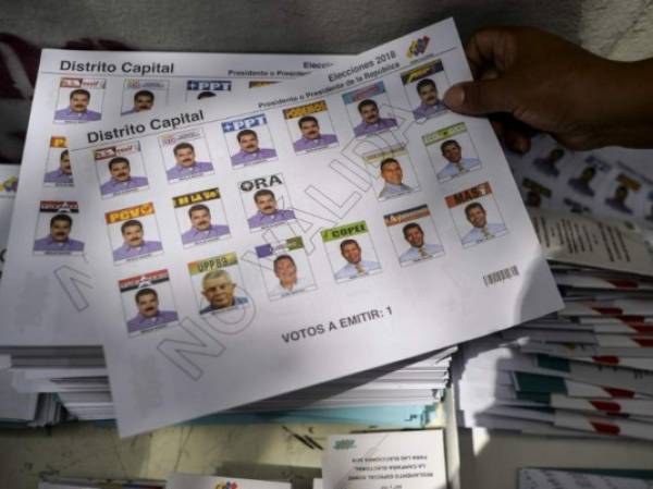 Venezuela acude a las urnas este 20 de mayo para elegir a un nuevo presidente, en un proceso duramente cuestionado por la comunidad internacional donde no participa la oposición. Esta es la boleta oficial de la votación donde prevalece la opción del presidente Nicolás Maduro, quien va por la reelección.