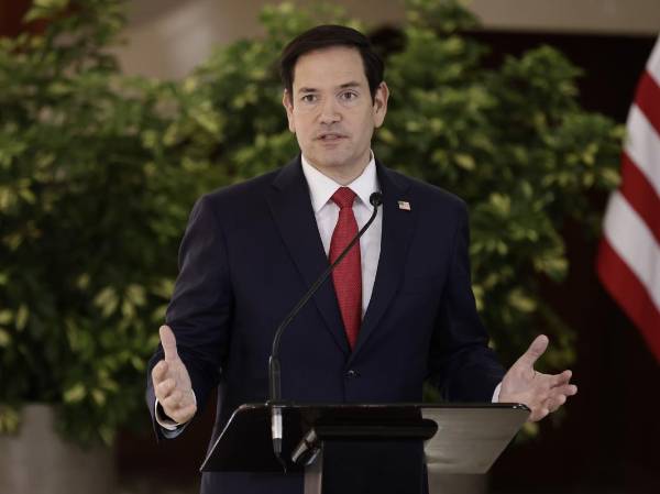 <i>El secretario de Estado de Estados Unidos, Marco Rubio. EFE/ Jeffrey Arguedas</i>