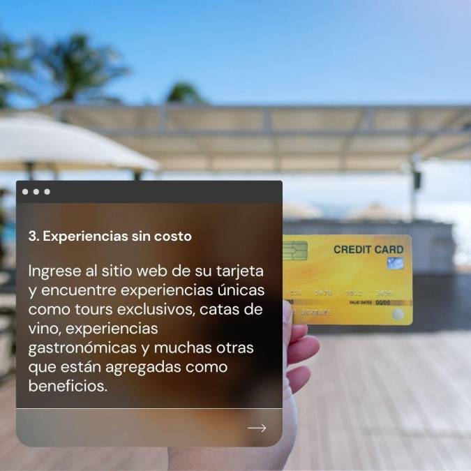 5 recomendaciones para sacar el máximo provecho de sus tarjetas de crédito durante un viaje