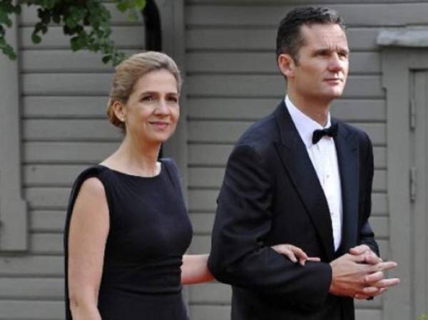 Infanta Cristina y su esposo Iñaki Urdangarin. (Foto: AFP)