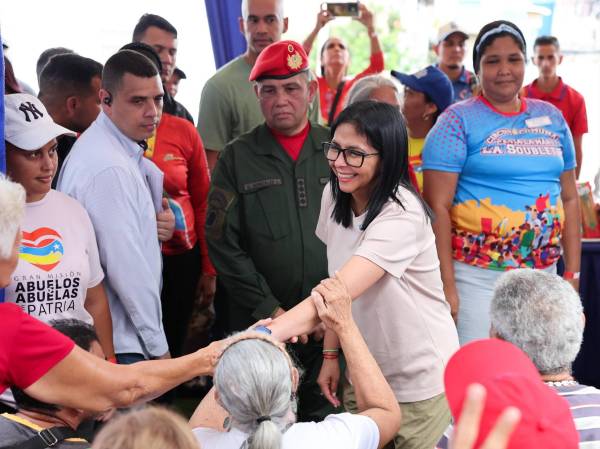 <i>Rodríguez tildó de vergonzoso que un venezolano celebre y agradezca el ataque militar de EEUU. Foto de cortesía</i>