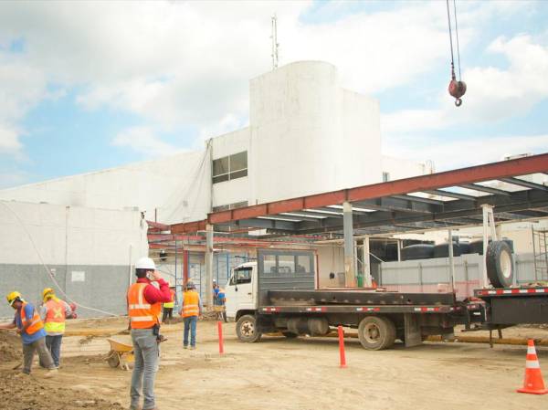 Avanzan obras en el aeropuerto de San Pedro Sula