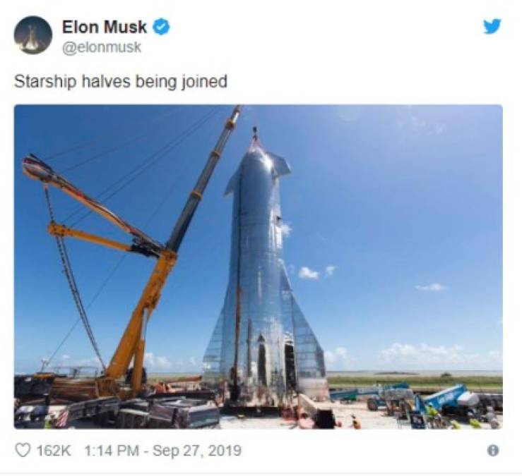 Así es Starship, la nave espacial con la que Elon Musk enviará personas a Marte