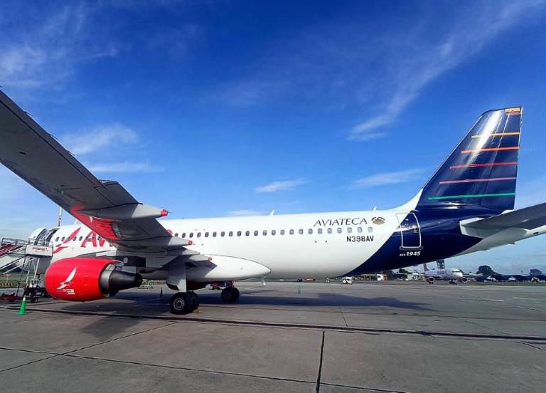 Aviateca La imagen de la guatemalteca Aviateca vuelve a los cielos