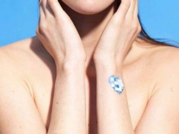 Parches de L´Oreal para cuidarte del sol: tiene un sensor de rayos ultravioleta y un chip NFC. (Foto: unocero.com)