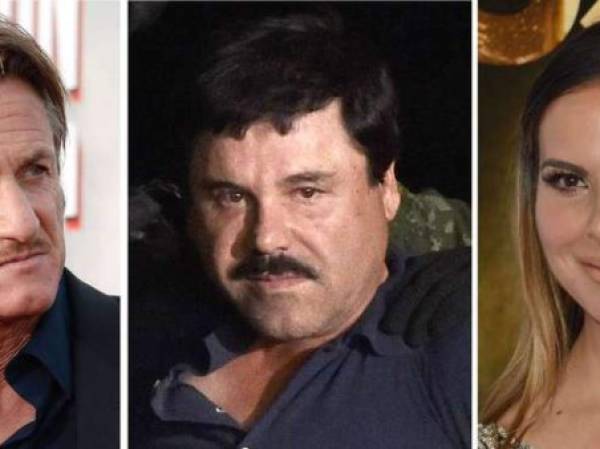 Sean Penn, Chapo Guzmán y Kate del Castillo, una trilogía con relaciones no del todo claras. (Foto: Archivo)