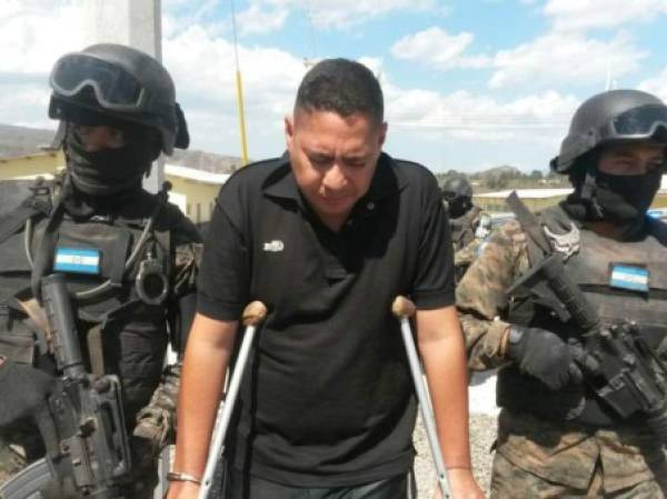 Jorge Neftalí Romero, alcalde del municipio de Talanga, fue capturado el 23 de febrero de 2016. Foto de La Prensa