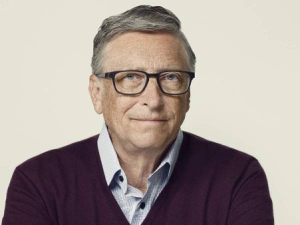 Bill Gates portrait by John Keatley