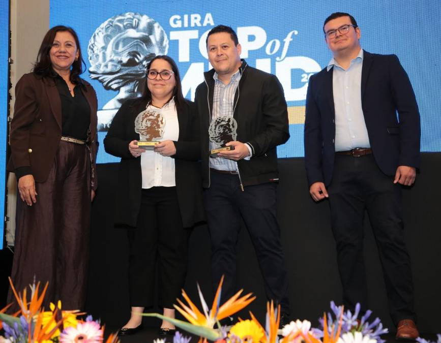 1er Lugar TOM de la categoría Gasolineras en Honduras. Premio será recibido por Lorena García - Marketing &amp; Communications Fuels Specialist Colombia y Honduras.