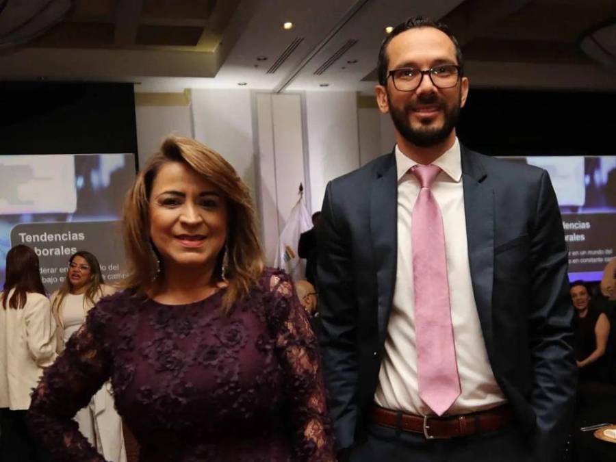 <i>Enna Andino y Ernesto Fletes. (Foto: EL HERALDO/ HONDURAS)</i>
