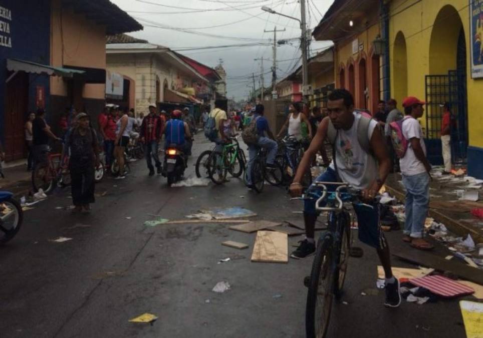 Nicaragua: Represión y vandalismo en la ciudad de Granada