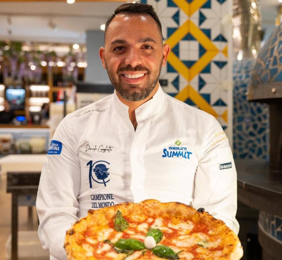 Daniele Gagliotta, campeón Mundial de Pizza, llega a Costa Rica
