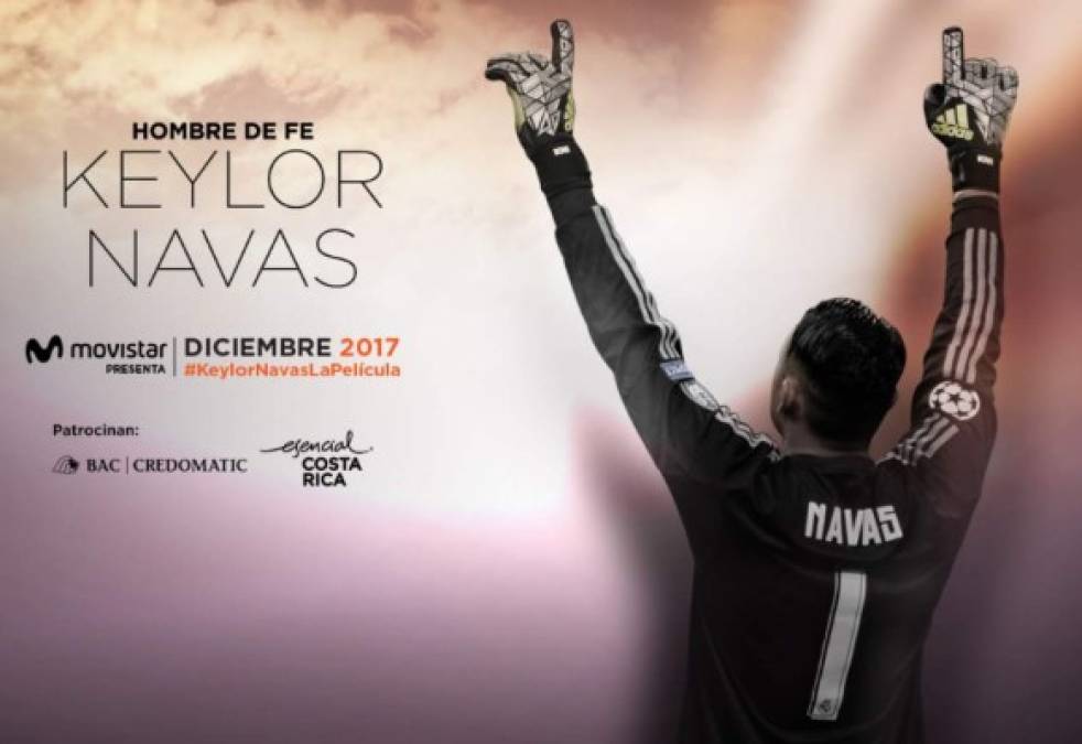 La película 'Hombre de Fe, Keylor Navas' llega a Guatemala