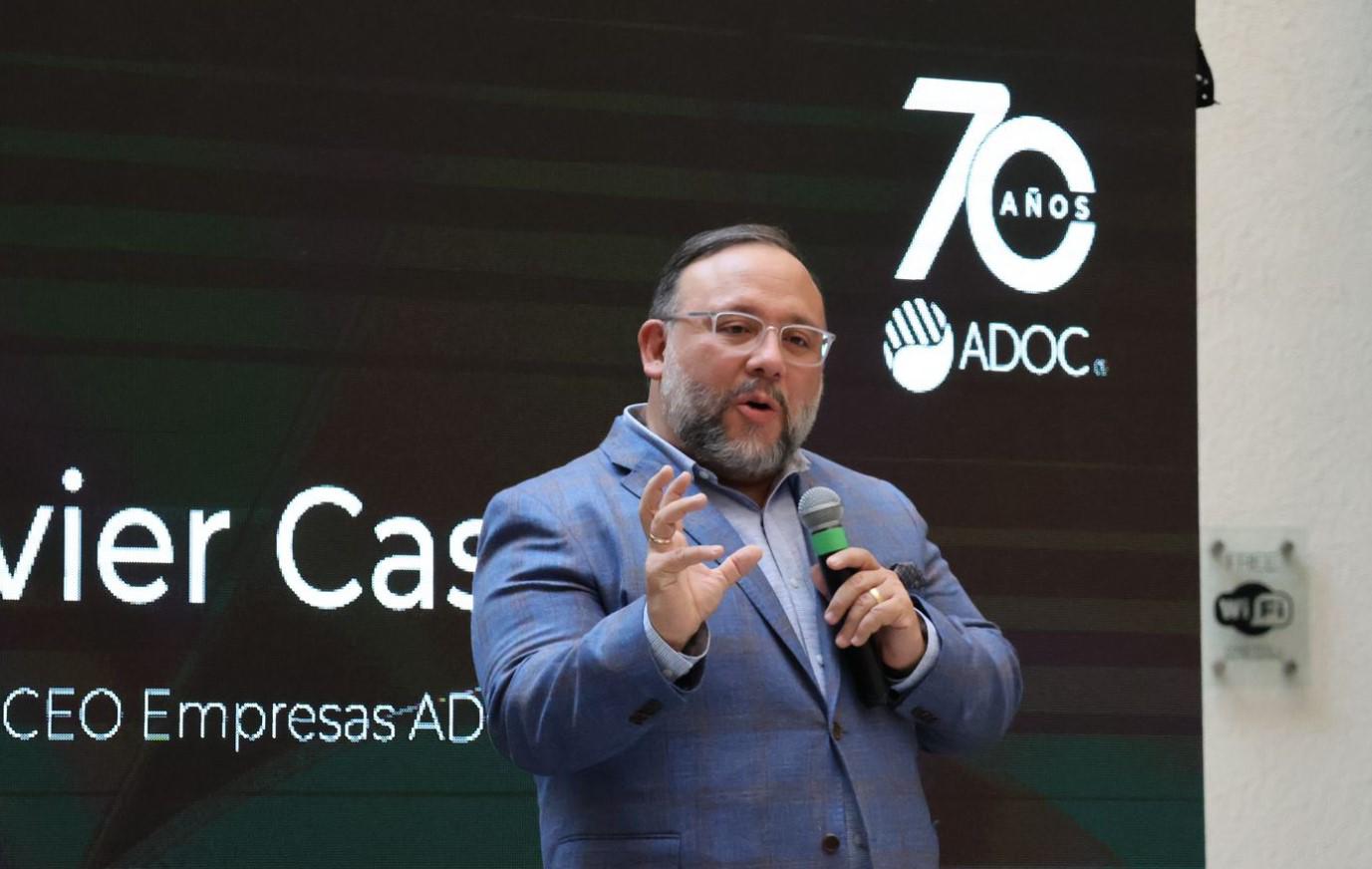 <i>“Lograr 70 años es un hito para cualquier empresa”, dijo Javier Castillo, CEO de Empresas ADOC</i>