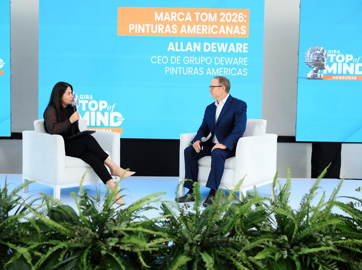 Allan Deware, CEO de Grupo Deware Pinturas Americanas, fue entrevistado por Astrid Zambrano, editora digital de Diario LA PRENSA.