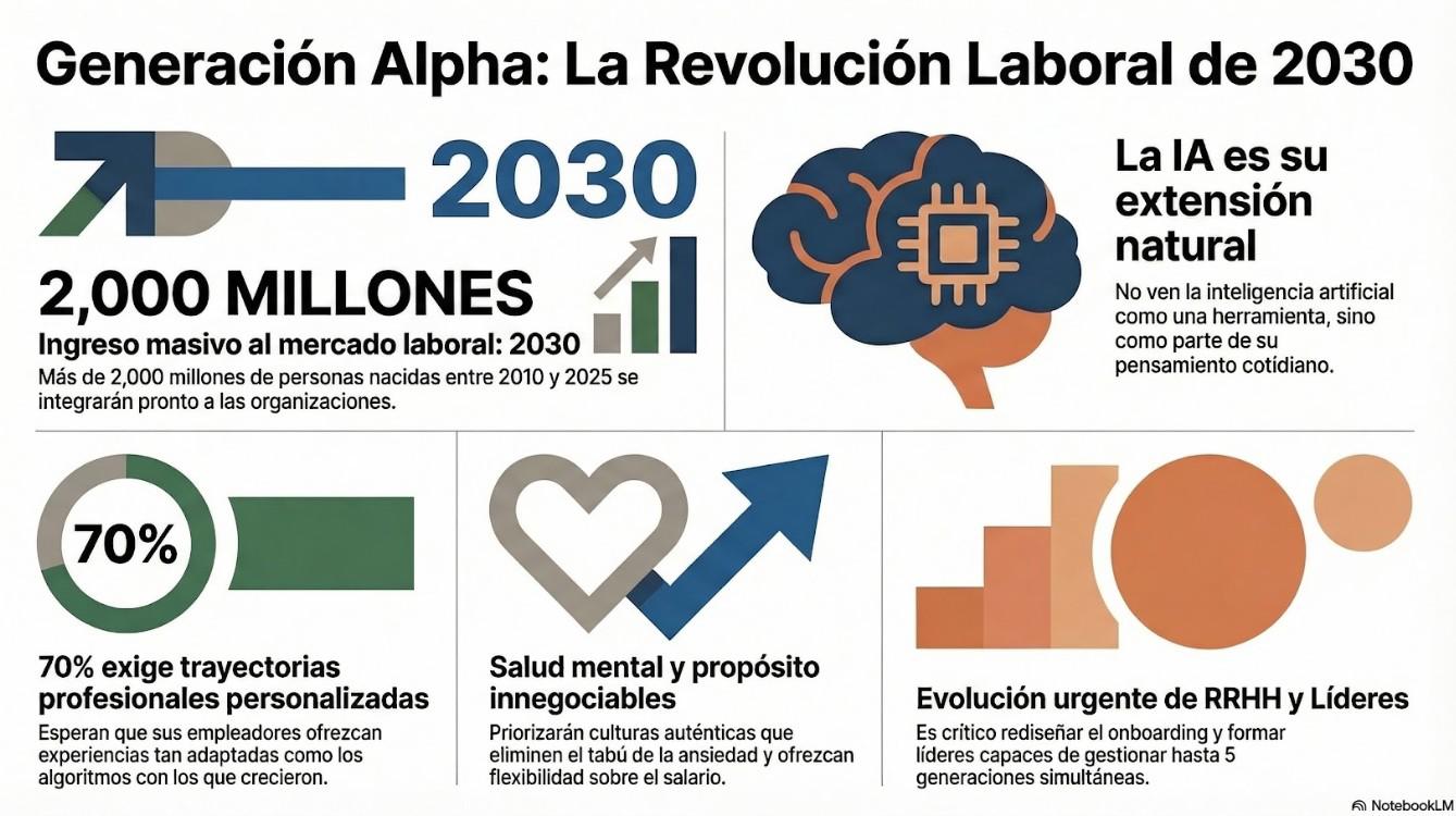 Generación Alpha: el talento que obligará a reinventar el trabajo