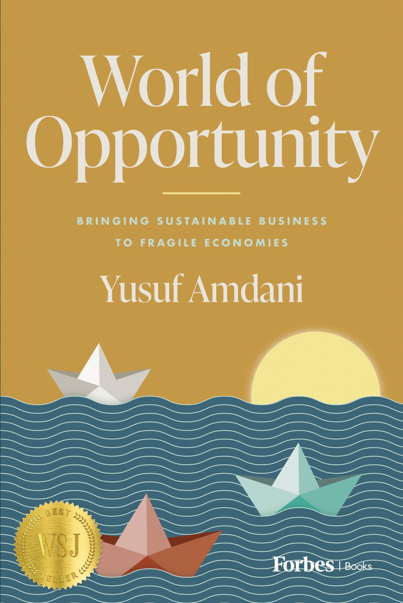 Economía circular y sostenible: Yusuf Amdani destaca la necesidad de invertir en economías frágiles y crear oportunidades